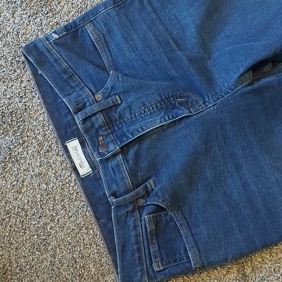 Madewell 9" Mid-Rise Skinny Blue Jeans size 29 - Picture 6 of 8
